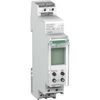 Acti9 IHP+ - Inter horaire compact - 1 canal 24h/7j réserve marche 84 commutat